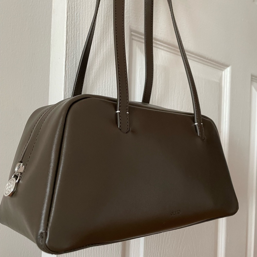 OLITO Monte Brown Leather Shoulder Bag